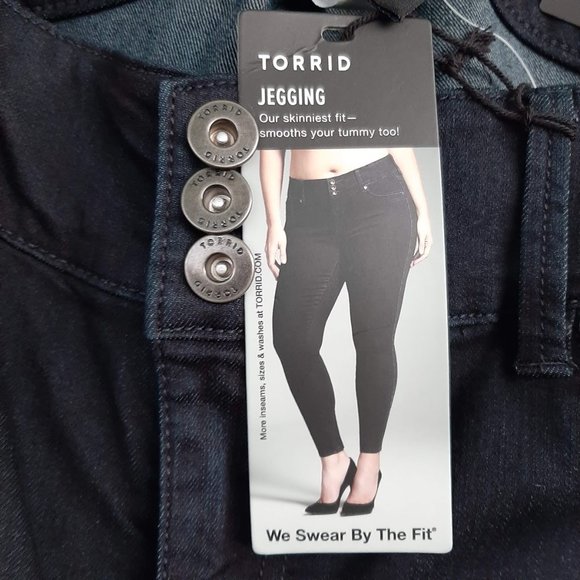 torrid Pants - NWT Torrid Jegging Black Skinniest Fit 16S